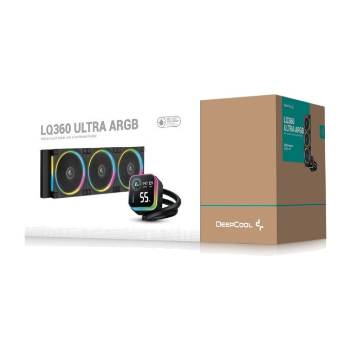 DEEPCOOL Kit di raffreddamento a liquido per CPU LQ360 ULTRA