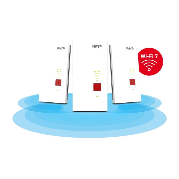 FRITZ Kit di ripetitori WiFi 7 Mesh REPEATER-2700 2,5GBE 3