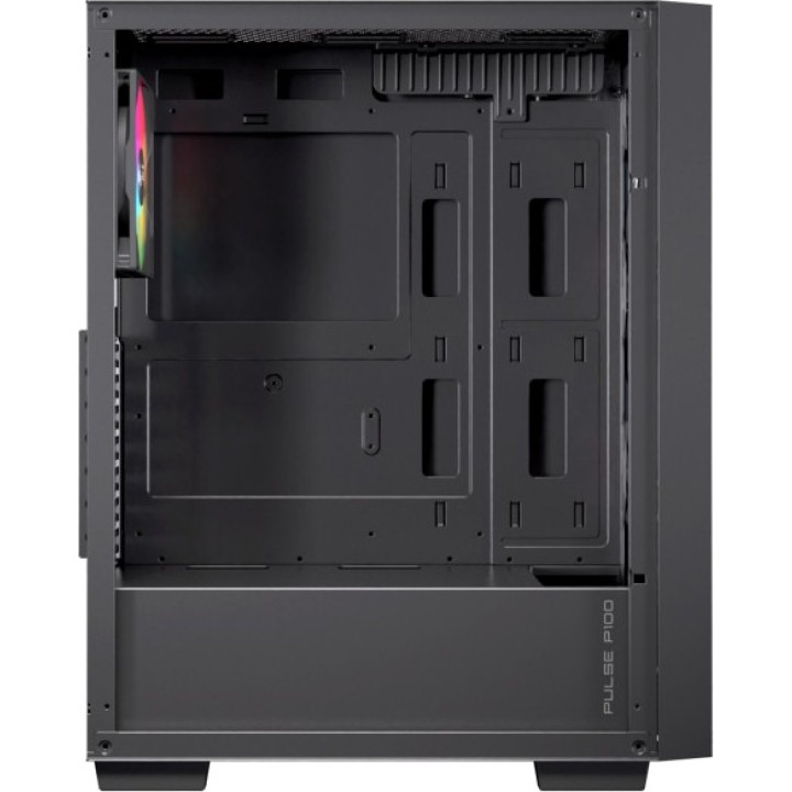 EINAREX Caja de PC gaming semitorre ATX con cristal