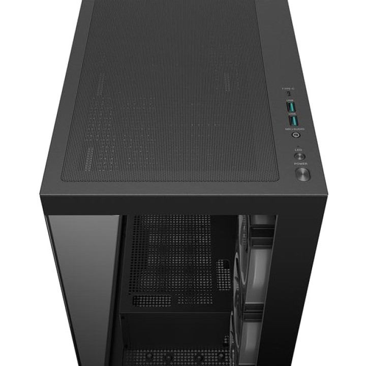 DEEPCOOL Boîtier PC moyen tour CG580 4F V2-ATX