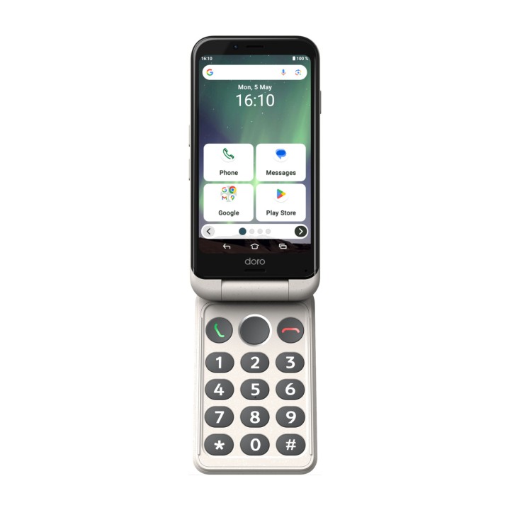DORO Klapsmartphone med fysisk tastatur til ældre AURORA-A20