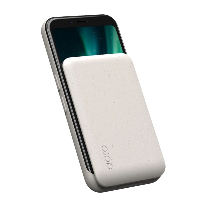 DORO Klapp-Smartphone mit physischer Tastatur für Senioren