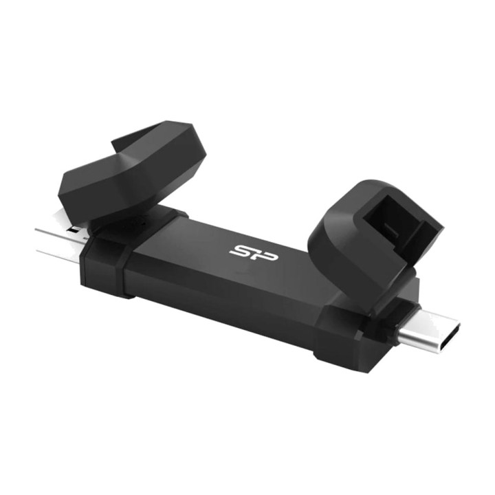 SILICON POWER Tragbare Dual-SSD mit USB-A- und