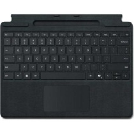 clavier-housse rétroéclairé avec logement de recharge pour stylet surface-pro qwerty-es 8xb-00160