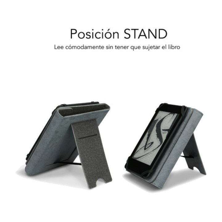 SUBBLIM Hülle für 6-Zoll-E-Reader CLEVER-EBOOK-CASE