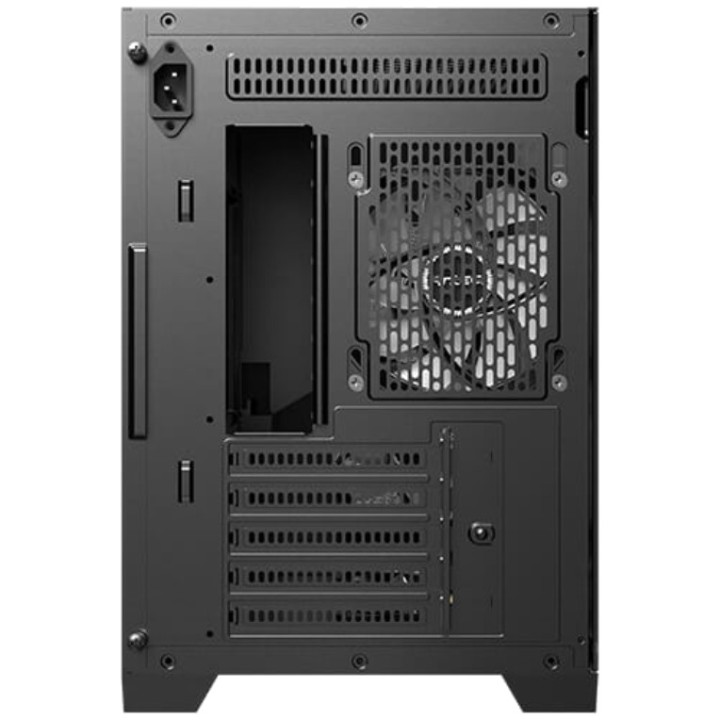 ANTEC Case PC mini tower con vetro temperato FLUX-M