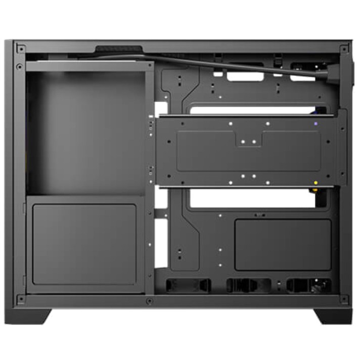 ANTEC Mini-Tower-PC-Gehäuse mit gehärtetem Glas FLUX-M
