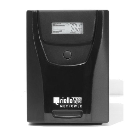 sistema de alimentación ininterrumpida (sai) interactivo con tomas iec y pantalla netpower-npw1500 1500va 900w