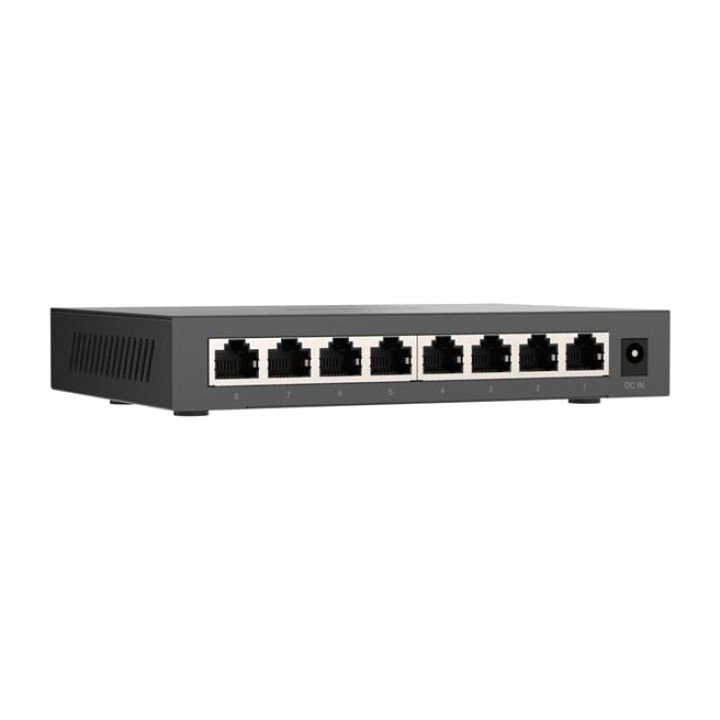 QNAP Unmanaged 2,5GbE-Switch mit 8 Ports QSW-1108-8T-R2