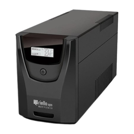 line-interactive uninterruptible power supply (ups) with schuko outlets netpower-npw1000de 1000va 600w