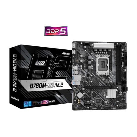 scheda madre micro atx b760m-h2/m.2 lga1700