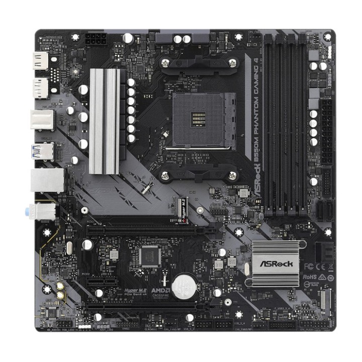 ASROCK Scheda madre micro ATX B550M PHANTOM-GAMING 4 AM4