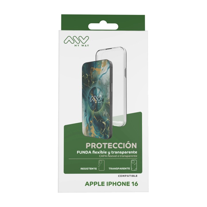 MYWAY Cover sottile per smartphone in TPU MWCRS0388