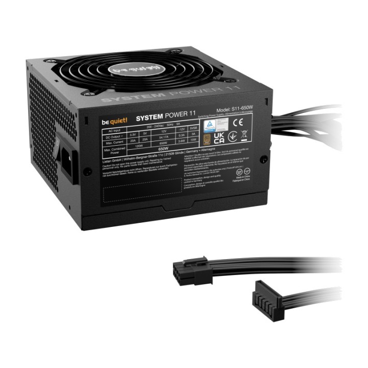 BE QUIET PC power supply SYSTEM POWER 11 650W DSP0000033917