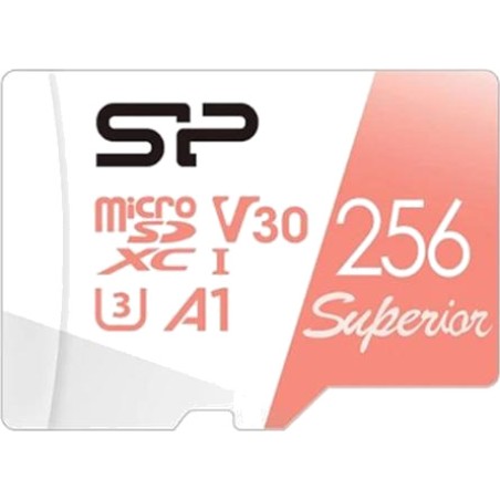 tarjeta de memoria microsdxc clase 10 uhs-i u3 superior-v30 256gb