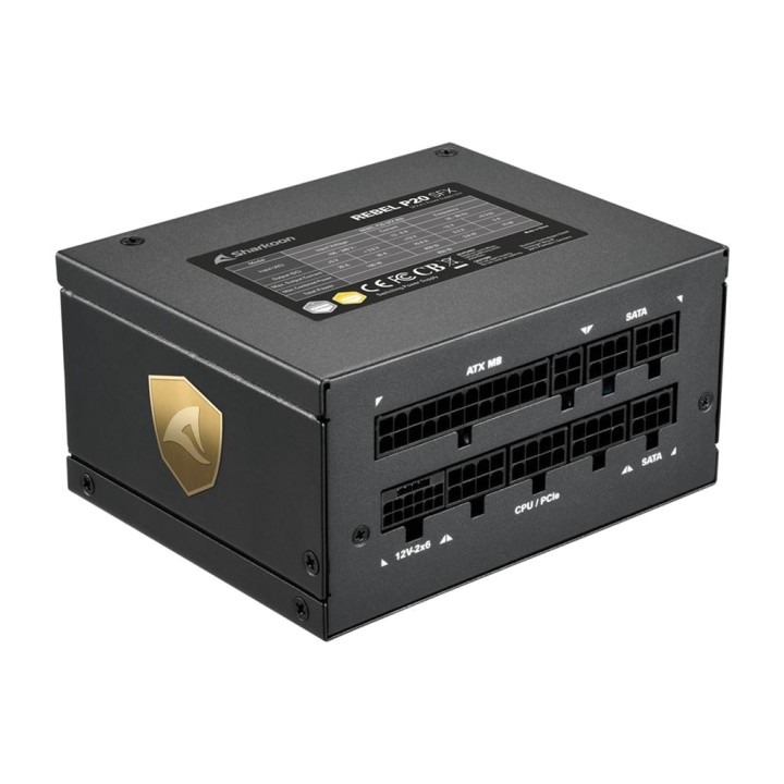 SHARKOON Fuente de alimentación para PC REBEL P20 SFX-1000W