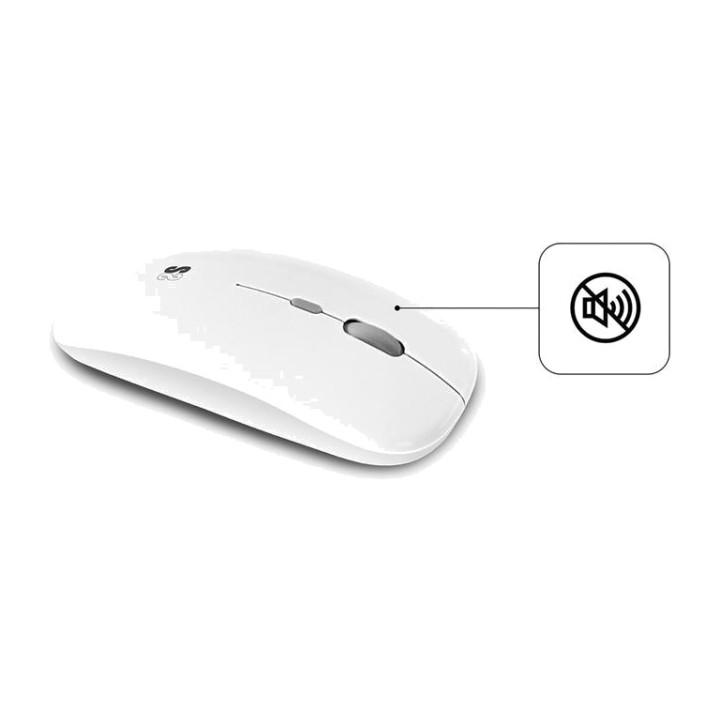 SUBBLIM Kit tastiera compatta portoghese e mouse wireless
