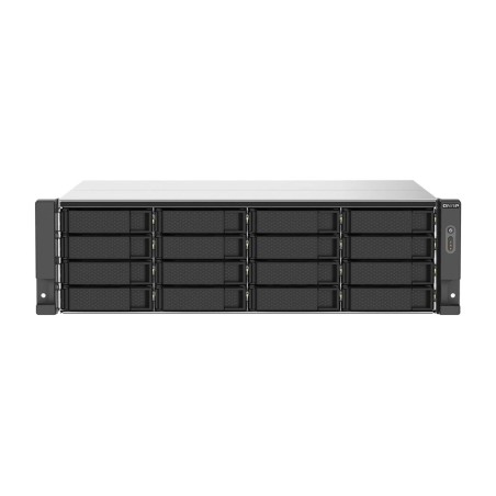 3u rackmount nas server, 16 bays, diskless ts-1673au-rp ryzen v1500b 16gb
