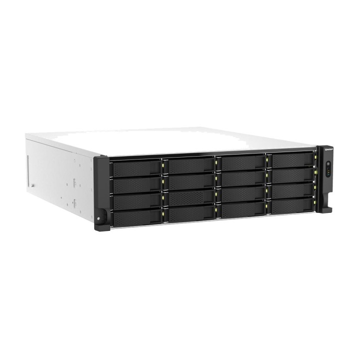 QNAP 22-bay rackmount NAS server, diskless TS-H2287XU-RP 3U