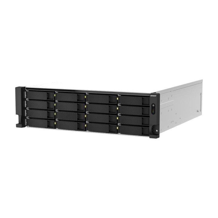 QNAP Rackmount-NAS-Server mit 22 Einschüben, ohne