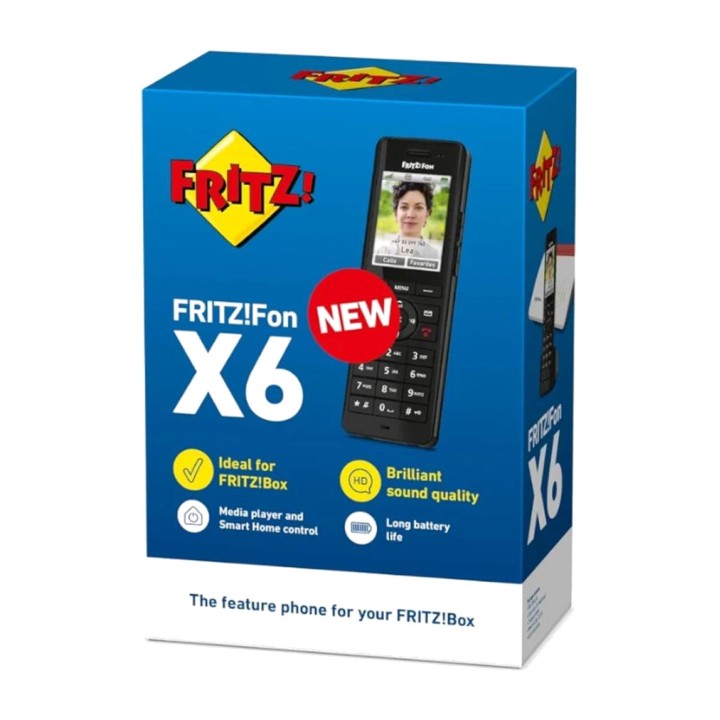 FRITZ Téléphone sans fil DECT FON X6 DSP0000029473VAR
