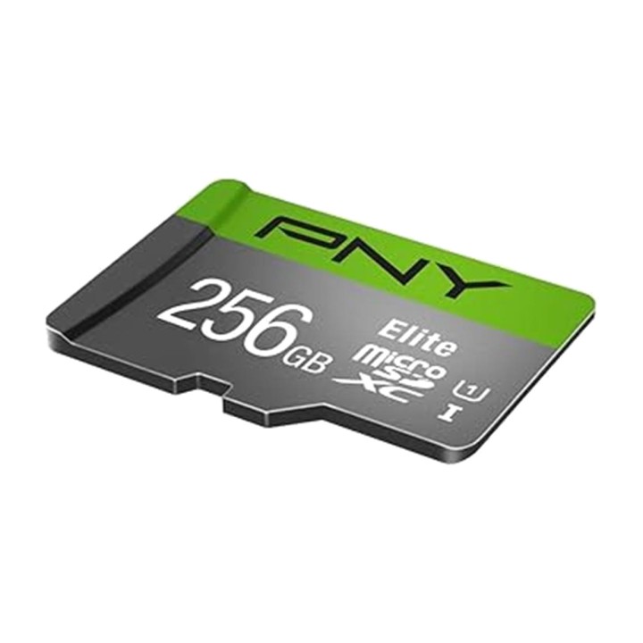 PNY Carte mémoire microSDXC ELITE 256GB C10 UHS-I U1 V10