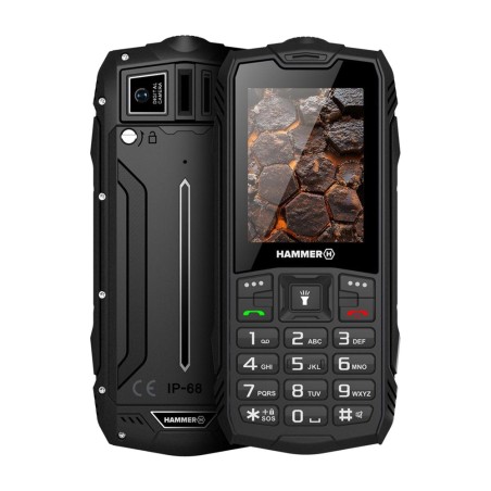 téléphone mobile robuste de 2,4 pouces rock 4g ip68 mil-std-810h