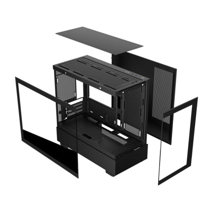 KEEP OUT Case gaming mini tower con vetro temperato