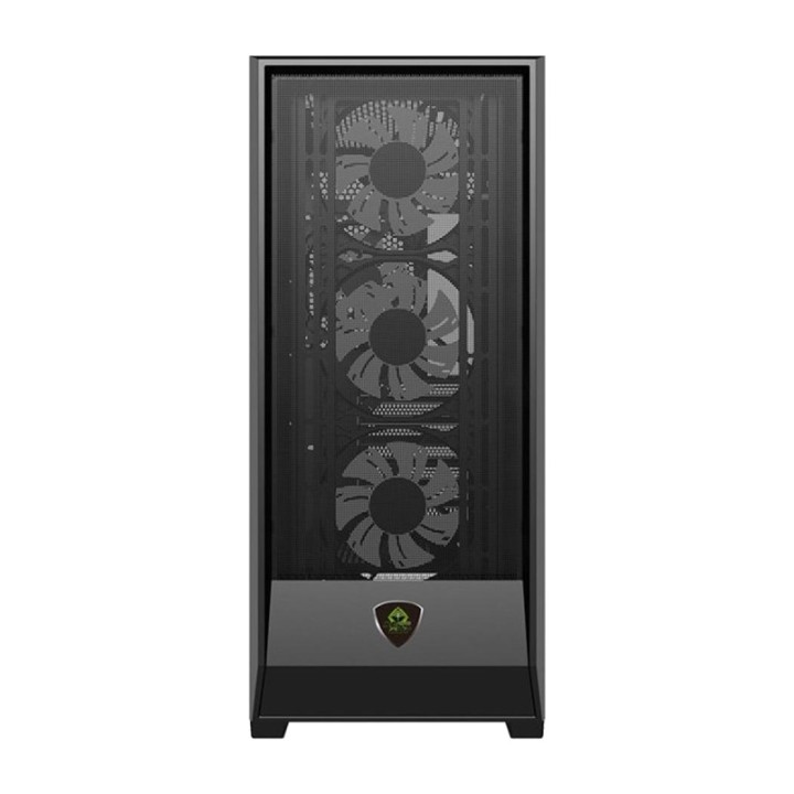 KEEP OUT Case gaming mid tower con vetro temperato e