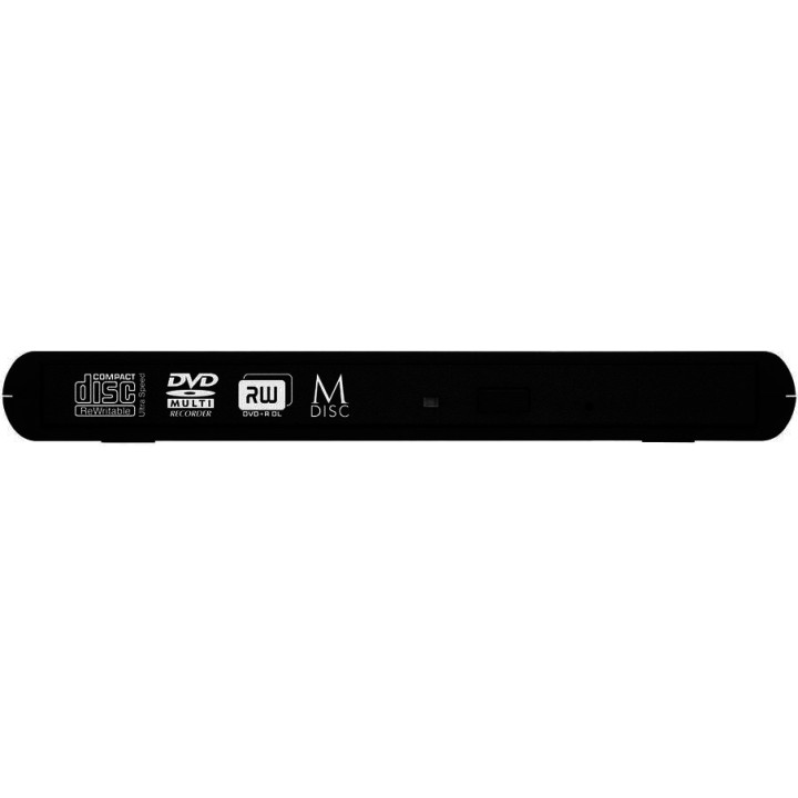 VERBATIM Tragbarer externer DVD-Brenner SLIMLINE-USB-2.0