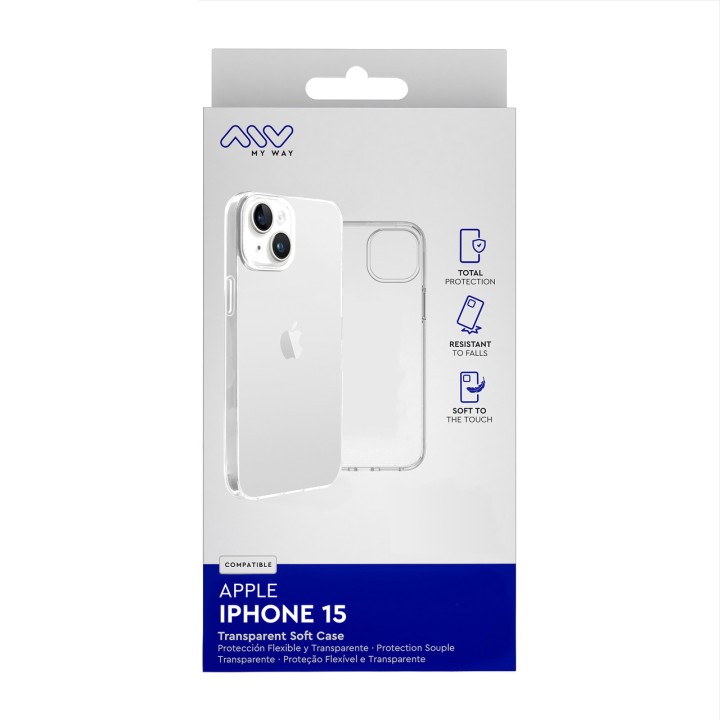 MYWAY Slim TPU phone case MWCRS0286 IPHONE-15 DSP0000030906