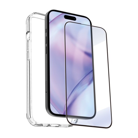 tpu-handyhülle mit displayschutz aus gehärtetem glas mwpak0090 iphone-15 plus