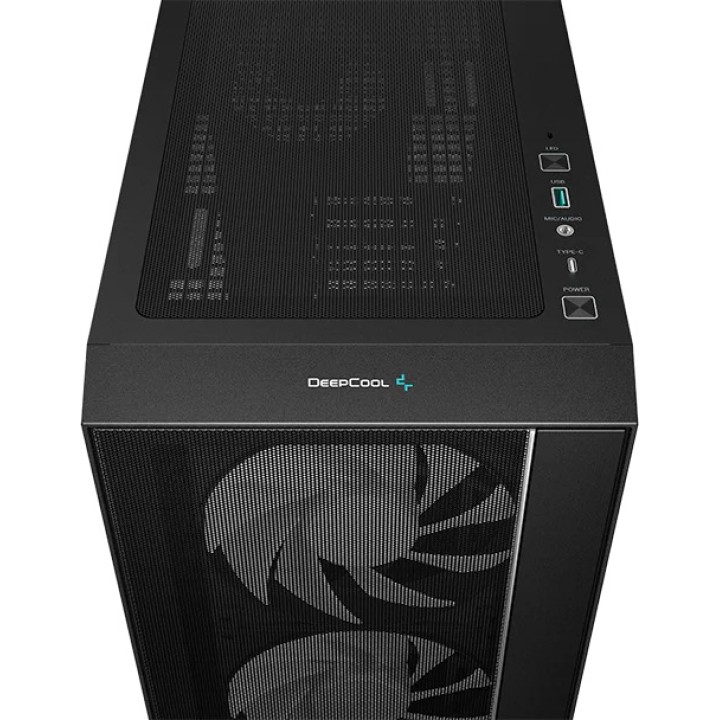 DEEPCOOL Caja de PC semitorre MATREXX-55 MESH-V4-ATX