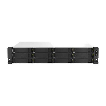 servidor nas para rack con 12 bahías sin discos ts-1264u-rp 2u celeron-n5105 8gb