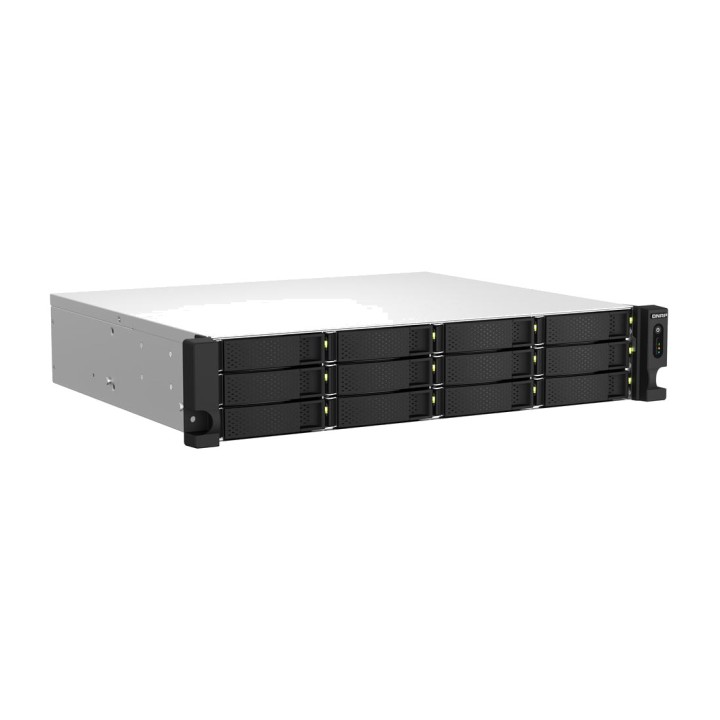 QNAP Server NAS rack 12 vani senza dischi TS-1264U-RP 2U