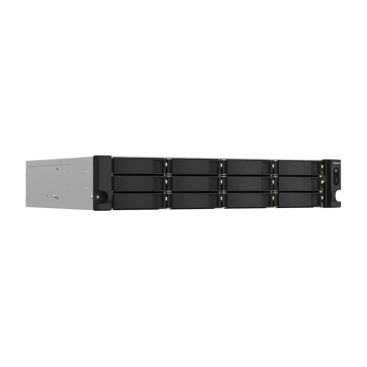 QNAP Servidor NAS para rack con 12 bahías sin discos