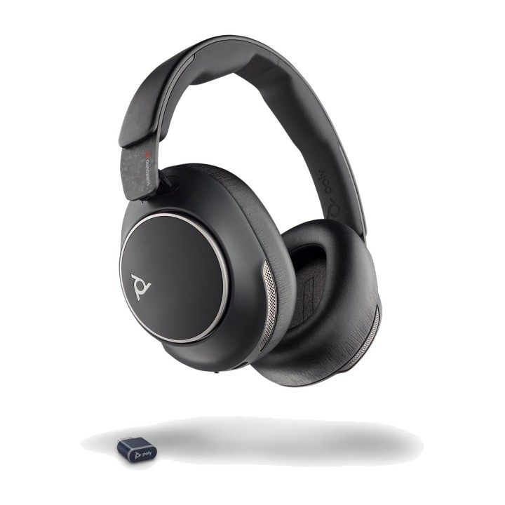 POLY Wireless Bluetooth over-ear headphones with active