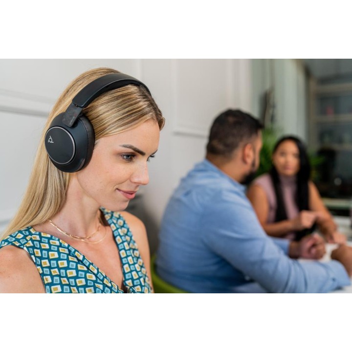 POLY Wireless Bluetooth over-ear headphones with active