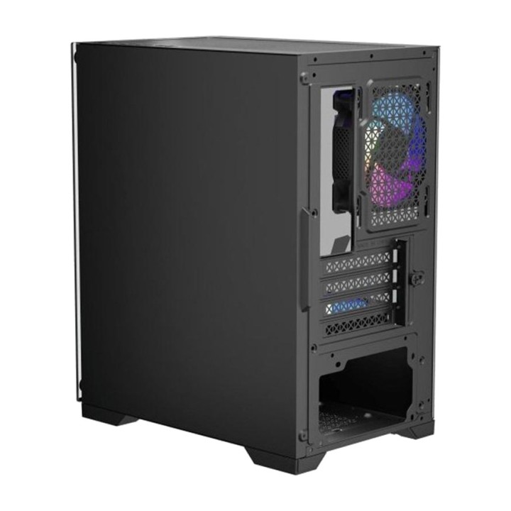 KEEP OUT Mini-tower gaming computer case with tempered glass