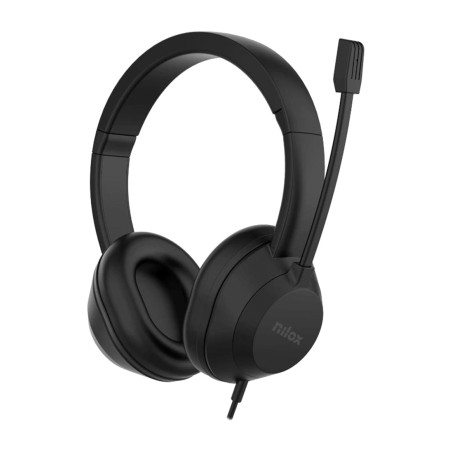 žične slušalke z mikrofonom in usb kablom za pc nxausb02 2 m