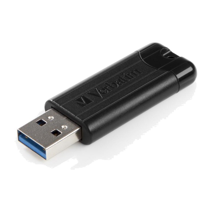 VERBATIM Clé USB rétractable PINSTRIPE-3.0 64GB