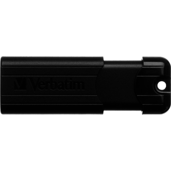 VERBATIM Einziehbarer USB-Stick PINSTRIPE-3.0 64GB