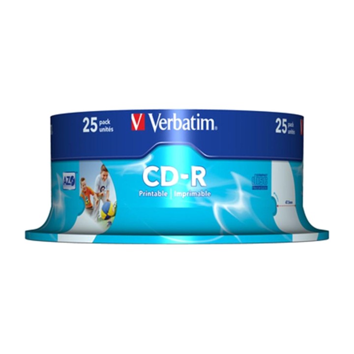 VERBATIM Discos compactos grabables imprimibles