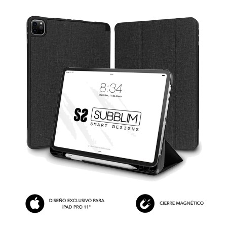 étui antichoc pour tablette avec rabat shock-case ipad-pro 11 2020