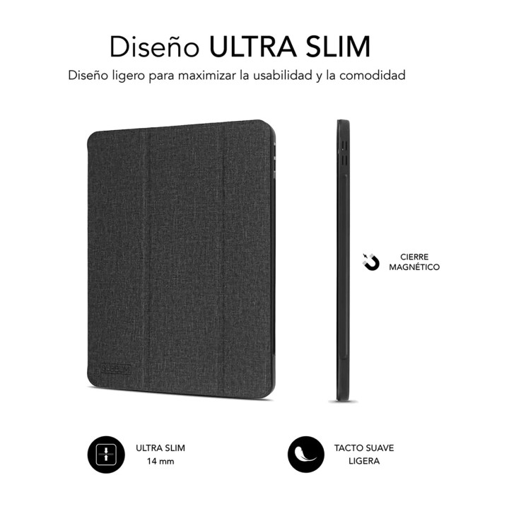 SUBBLIM Stoßfeste Tablet-Hülle mit Deckel SHOCK-CASE