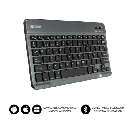 tastiera bluetooth compatta per tablet e cellulare smart-bt sub-kbt-sm0002