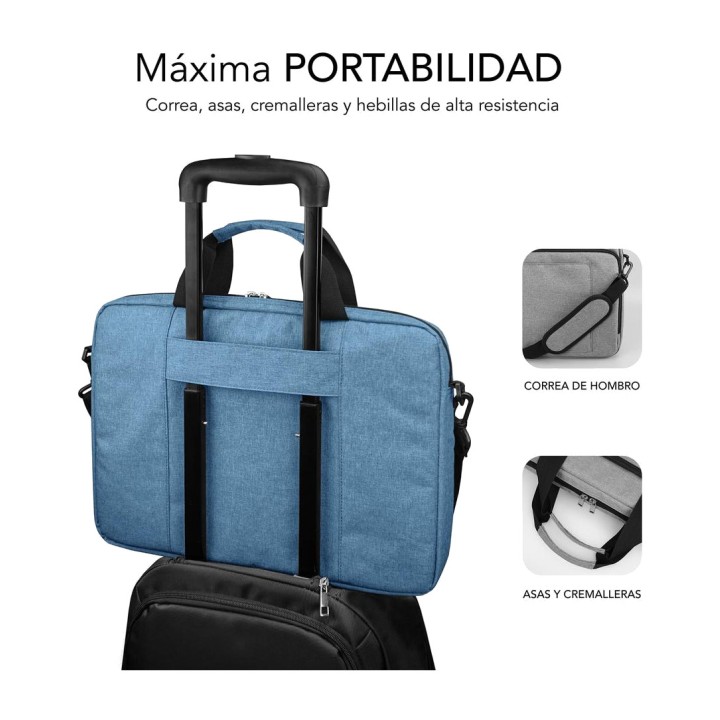SUBBLIM Borsa imbottita per laptop da 15,6 pollici