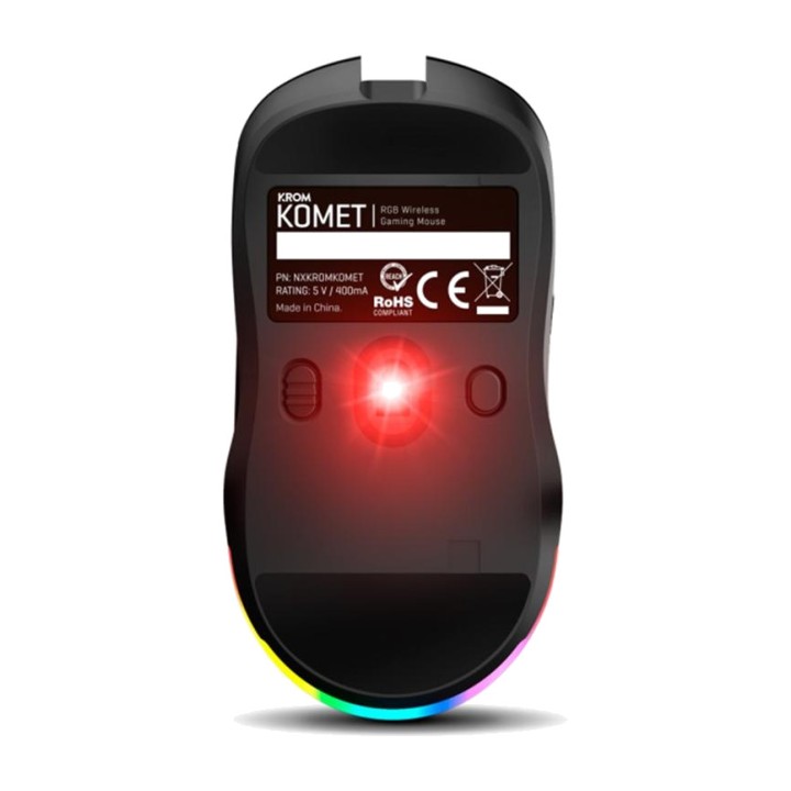 KROM Kabellose Gaming-Maus KOMET 2400DPI-RGB DSP0000020264