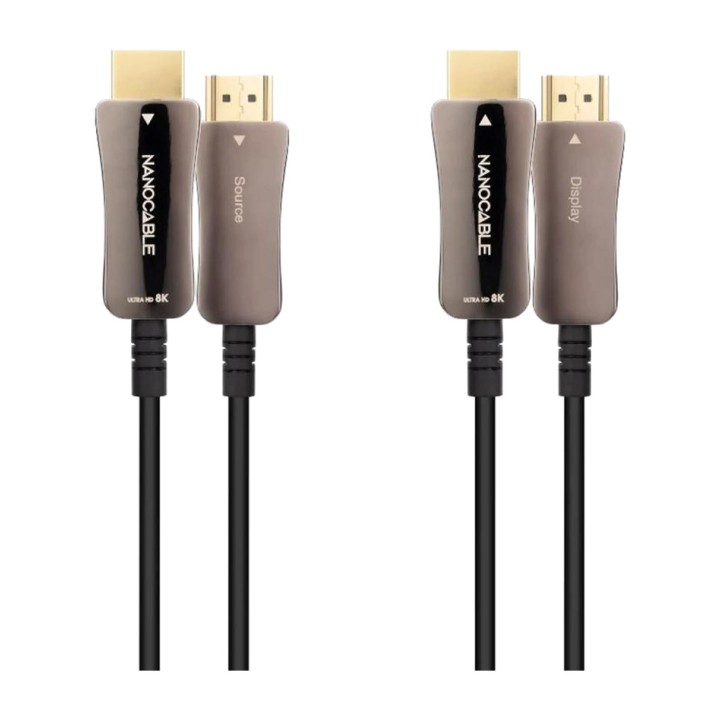 NANOCABLE Cavo HDMI ottico attivo in fibra ottica 2.1 AOC 8K