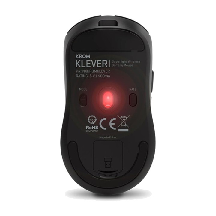 KROM Souris gaming sans fil ultralégère KLEVER-10000DPI